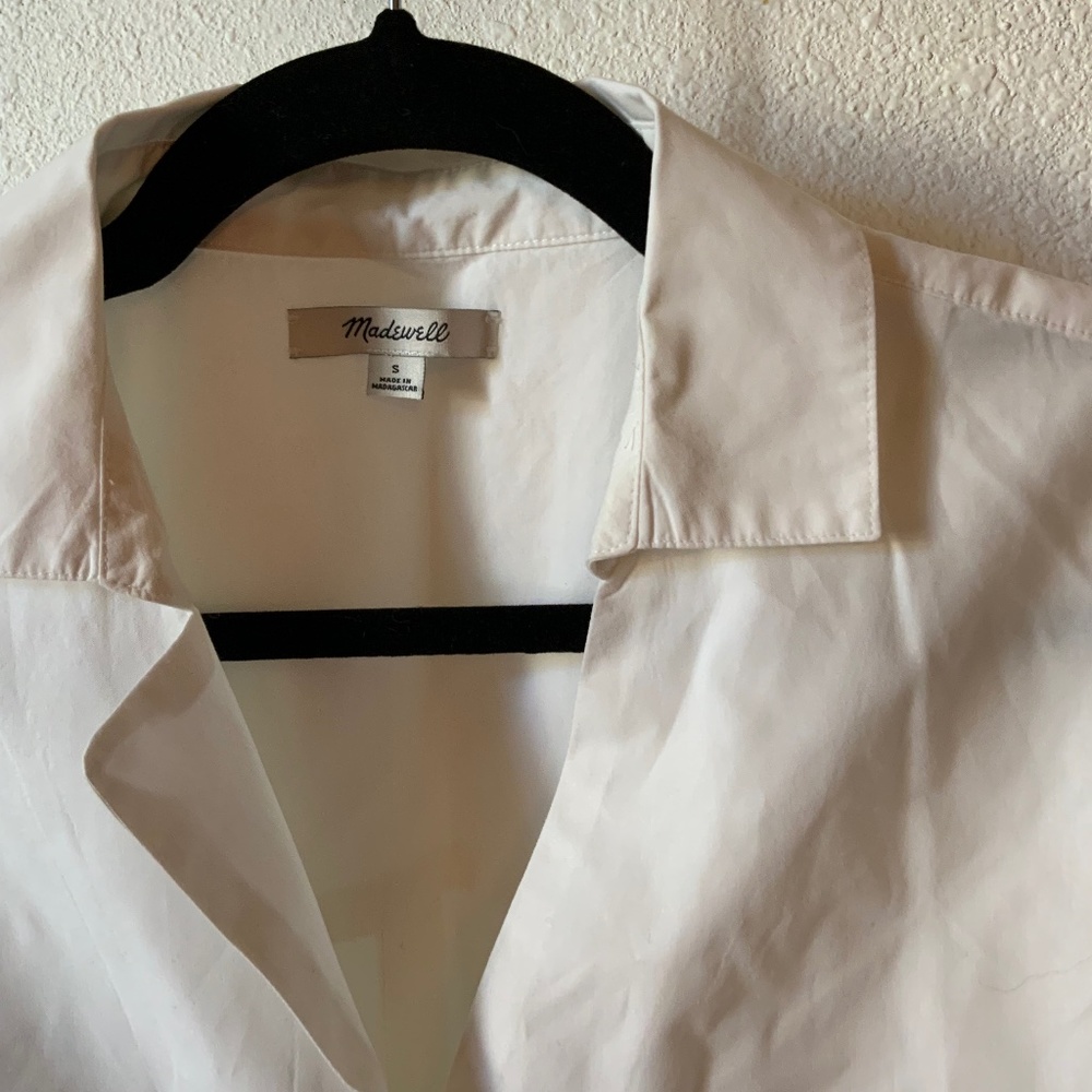 Madewell White Dress Shirt